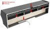 Espresso Wall Mounted A/V Console (60 Inch) - Altus-4
