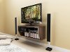 Series 9 Espresso 42 Inch Wall Mounted A/V Console-1