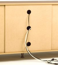 Black 60 Inch TV Stand-4