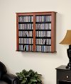 Cherry Floating Wall Mounted Media Storage