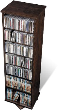 Espresso 2-Sided Multimedia Storage Tower