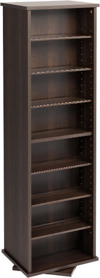 Espresso 2-Sided Multimedia Storage Tower-2