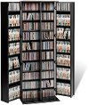 Black Large Locking Multimedia Storage Cabinet-2
