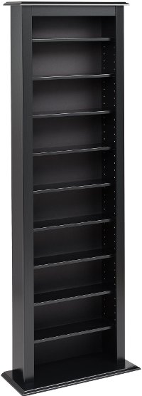 Black Slim Multimedia Barrister Tower-2