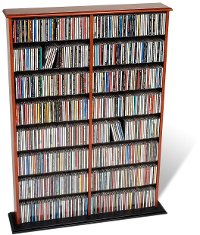 Cherry Double Multimedia Wall Tower
