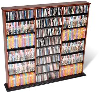 Cherry Triple Multimedia Wall Tower