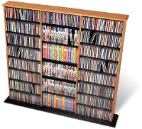 Oak Triple Multimedia Wall Tower
