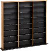Oak Triple Multimedia Wall Tower-2