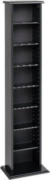 Black Slim Multimedia Tower-2