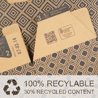 BN001-OC6 Leaf Pattern 6-Pack Decorative Storage Boxes-2
