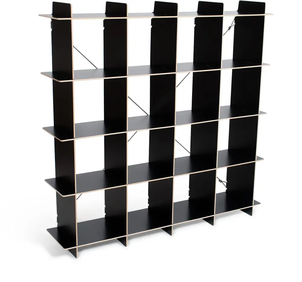 GR016-BLK Black 16 Cube Storage Organizer-1
