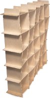 GR025-WAV_BB_RAW Baltic Birch 25 Wave Cube Storage Bookcase - Organization-2