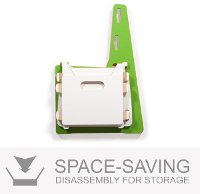 KC001-GRN_WHT Green Kids Chair - Play Room/Kids-7