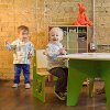 KT001-GRN_WHT Green Kids Table - Play Room/Kids-7