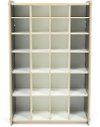 PSS001-WHT White Progressive Shoe Cubby - Shoe Storage-3