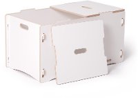 TYB001-WHT White Toy Box - Play Room/Kids