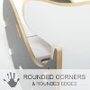 WC001-GRN_WHT Green Whale Rocking Chair - Play Room/Kids-5