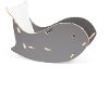 WC001-GRY_WHT Gray Whale Rocking Chair - Play Room/Kids-1