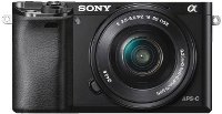 ILCE-6000L-B Sony a6000 Mirrorless Interchangeable-lens Digital Camera w/ 16-50mm Lens