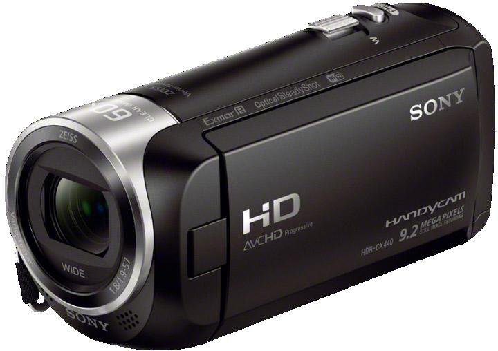 HDR-CX440/B Sony CX440 Full HD 60p Camcorder-2