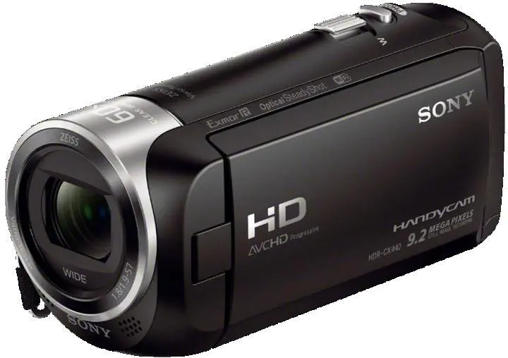 HDR-CX440/B Sony CX440 Full HD 60p Camcorder-2