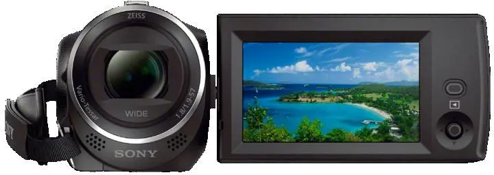 HDR-CX440/B Sony CX440 Full HD 60p Camcorder-3