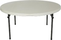 880435 Lifetime 5 Foot Round Stacking Table 15-Pack Almond-3