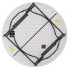 880301 Lifetime 5 Foot Round Stacking Table 15-Pack White-3