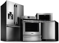 FRG-PRO-24-ELE-KIT Frigidaire 4 Piece Kitchen Appliance Package with Electric Range 6.1 cu. ft. Oven - Stainless Steel