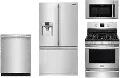 FRG-PRO-24-GAS-KIT Frigidaire Kitchen Appliance Package with Gas Range - Stainless Steel
