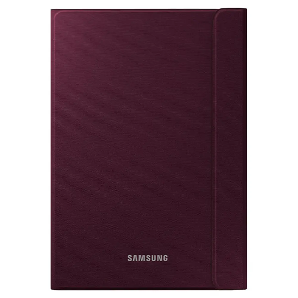 EF-BT550BQEGUJ Samsung Galaxy Tab A 9.7 Inch Canvas Book Cover - Velvet Wine-1