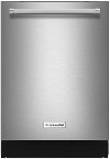 KDTE254ESS KitchenAid Dishwasher - Stainless Steel-1