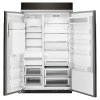 KBSD608EBS KitchenAid Built in Side by Side Refrigerator - 29.5 cu. ft., 48 Inch Black Stainless Steel-2