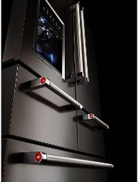 KRMF706EBS KitchenAid 25.8 cu. ft. French Door Refrigerator - 36 Inch Black Stainless Steel-2