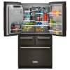 KRMF706EBS KitchenAid 36 Inch 5-door Refrigerator - Black Stainless Steel-6