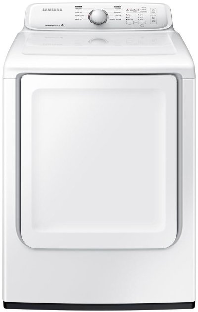DV40J3000EW Samsung Front Load Electric Dryer - 7.2 cu. ft. White