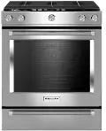 KSGG700ESS KitchenAid 5.8 cu ft Gas Range - Stainless Steel