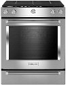 KSGG700ESS KitchenAid Gas Range with Steam Rack - 5.8 cu. ft. Stainless Steel
