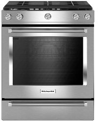 KSGG700ESS KitchenAid Gas Range with Steam Rack - 5.8 cu. ft. Stainless Steel