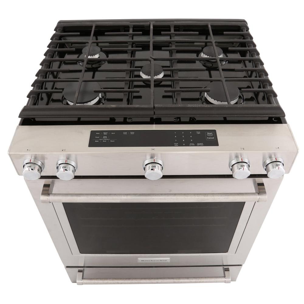 KSGG700ESS KitchenAid Gas Range with Steam Rack - 5.8 cu. ft. Stainless Steel-4