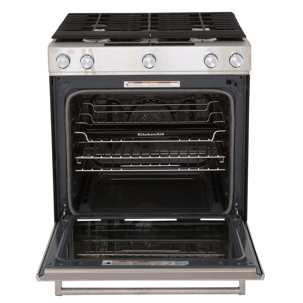 KSGG700ESS KitchenAid Gas Range with Steam Rack - 5.8 cu. ft. Stainless Steel-6