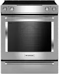 KSEG700ESS KitchenAid Electric Range with EasyConnect Conversion - 6.4 cu. ft. Stainless Steel