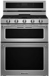 KFGD500ESS KitchenAid 6.0 cu. ft. Gas Range - Stainless Steel-1