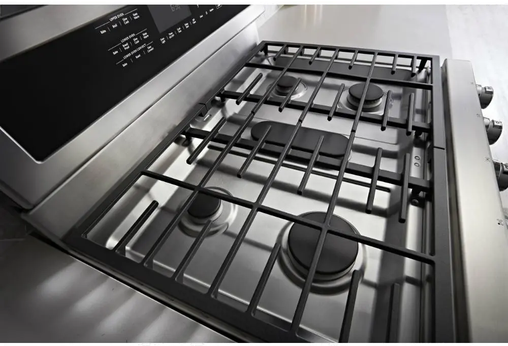 KFGD500ESS KitchenAid Double Oven Gas Range - 6.0 cu. ft. Stainless Steel-4