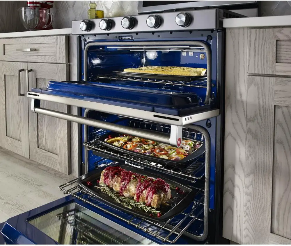KFGD500ESS KitchenAid Double Oven Gas Range - 6.0 cu. ft. Stainless Steel-5