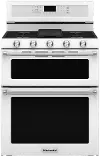 KFGD500EWH KitchenAid Gas Range - 6.0 cu. ft. White