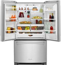 KRFC300ESS KitchenAid Counter Depth French Door Refrigerator - 20 cu. ft., 36 Inch Stainless Steel-2