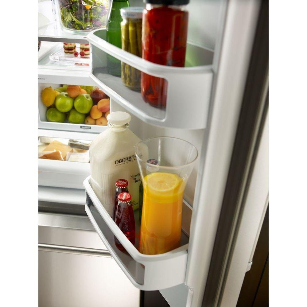 KRFC302EBS KitchenAid Counter Depth French Door Refrigerator - 22 cu. ft., 36 Inch Black Stainless Steel-4