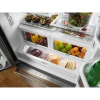KRFC302EBS KitchenAid Counter Depth French Door Refrigerator - 22 cu. ft., 36 Inch Black Stainless Steel-7