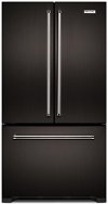 KRFC302EBS KitchenAid French Door Refrigerator - 36 Inch Black Stainless Steel Counter Depth